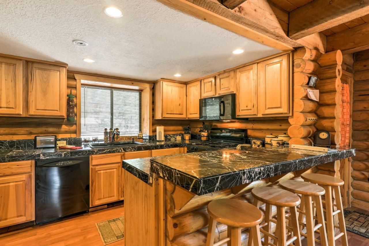 Duck Creek Village Cozy Utah Cabin With Deck And Fire Pit! מראה חיצוני תמונה