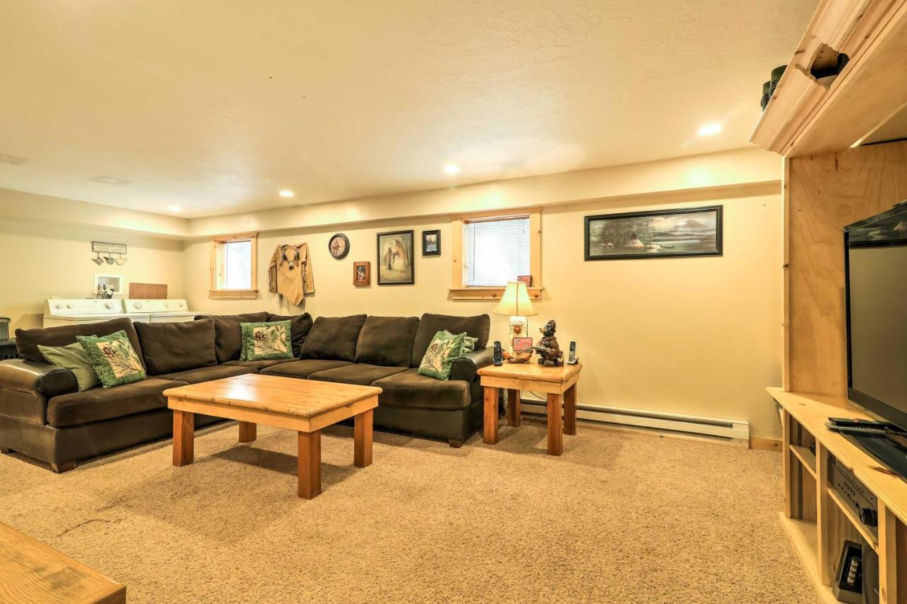 Duck Creek Village Cozy Utah Cabin With Deck And Fire Pit! מראה חיצוני תמונה